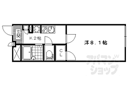 レオパレス山科御陵 2階