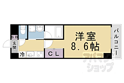 アミティエ山科 4階/407