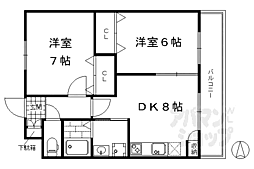 近鉄京都線 上鳥羽口駅 徒歩27分 5階/-