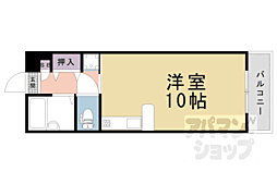 メゾン三愛 1Kの間取図画像