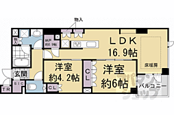 京都地下鉄東西線 烏丸御池駅 徒歩8分 10階/-