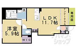 仮称)京都市山科区椥辻新築アパート 1階/102