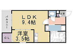 ジーメゾン山科エミール 1階