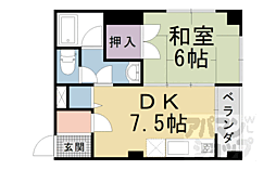プルミエール 1DKの間取図画像