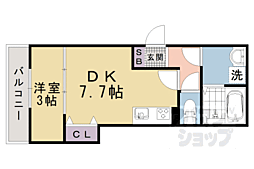 パークス山科 3階/301