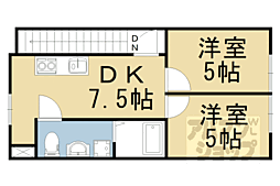 西野大鳥井ハイツ 2階