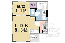 AzulPremio2 1LDKの間取図画像