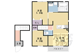 マナコート　Ａ棟 2階
