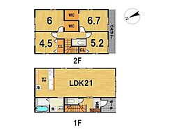 新築戸建　加西市北条町1期　2号棟