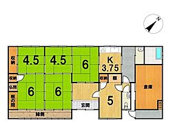 中古戸建 生野町栃原（平屋）