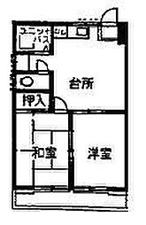 ハイツ2064 3DKの間取図画像