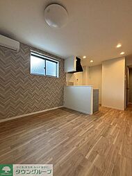 JR青梅線 羽村駅 徒歩8分の賃貸アパート 1階1LDKのリビング/ダイニング