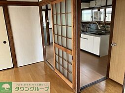 大野貸家 2Kのリビング/ダイニング