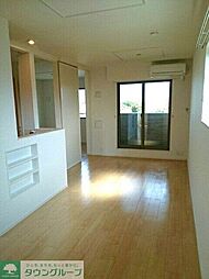 JR八高線 金子駅 徒歩17分の賃貸アパート 2階2LDKのリビング/ダイニング