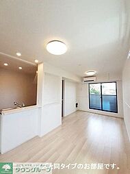 ラスヴェート 201 2階2LDKのリビング/ダイニング