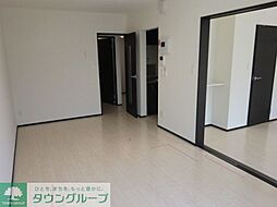 西武多摩湖線 武蔵大和駅 徒歩14分の賃貸アパート 2階1LDKのリビング/ダイニング