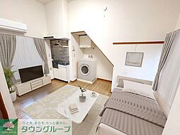 JR中央線 日野駅 徒歩17分の賃貸アパート 1階ワンルームのリビング/ダイニング