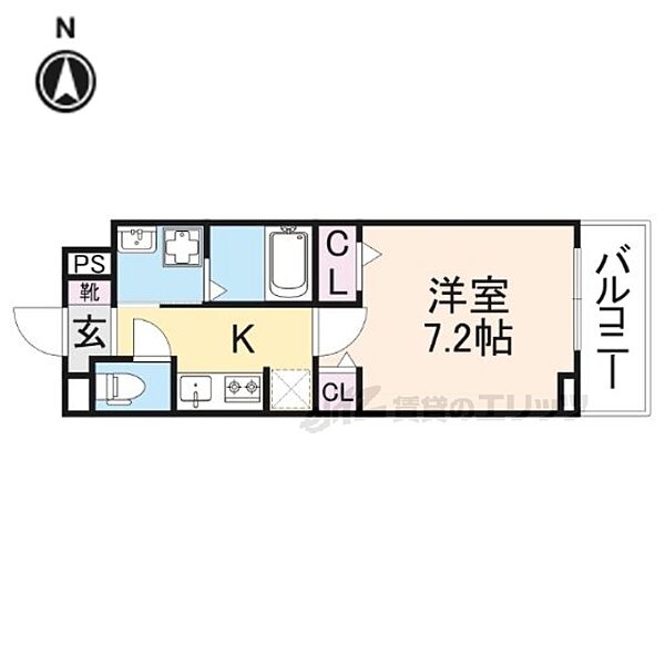 メゾン　リアリII 202｜奈良県香芝市今泉(賃貸アパート1K・2階・28.87㎡)の写真 その2