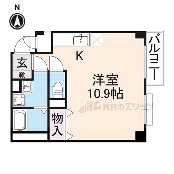 奈良県橿原市四分町(賃貸マンション1R・2階・36.24㎡)の写真 その2