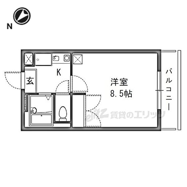 レオパレス枚方堂山 203｜大阪府枚方市堂山2丁目(賃貸アパート1K・2階・23.18㎡)の写真 その1