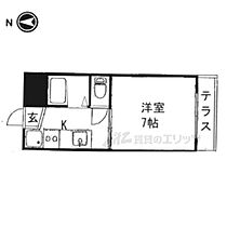 リッチヒル富雄 107 ｜ 奈良県奈良市富雄元町1丁目（賃貸マンション1K・1階・20.00㎡） その2