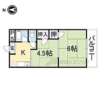 奈良県奈良市杉ヶ町（賃貸マンション2K・3階・32.24㎡） その2