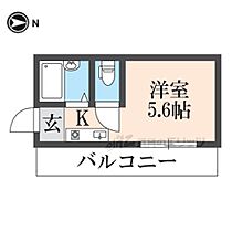 ランドヒルパートII 301 ｜ 奈良県生駒市小明町（賃貸マンション1R・3階・15.00㎡） その2