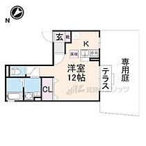 エバーグリーン　Ｂ棟 103 ｜ 奈良県大和高田市大字築山（賃貸アパート1R・1階・30.57㎡） その2