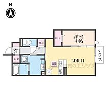 奈良県葛城市北花内（賃貸アパート1LDK・1階・41.25㎡） その2