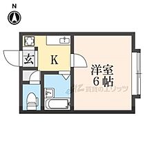 生駒ビル 305 ｜ 奈良県生駒市俵口町（賃貸マンション1K・3階・16.00㎡） その2