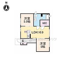 奈良県橿原市曽我町（賃貸アパート2LDK・1階・49.66㎡） その2