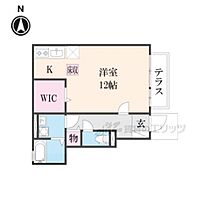 ビベール 102 ｜ 奈良県香芝市磯壁3丁目（賃貸アパート1R・1階・35.61㎡） その2