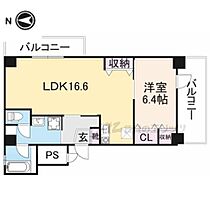 協栄ビル大宮 804 ｜ 奈良県奈良市三条大路1丁目（賃貸マンション1LDK・8階・55.96㎡） その2