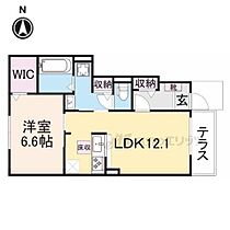 奈良県葛城市南花内（賃貸アパート1LDK・1階・48.35㎡） その2