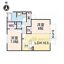 奈良県北葛城郡広陵町萱野（賃貸アパート2LDK・1階・55.30㎡） その2