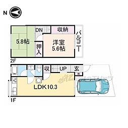 🉐敷金礼金0円！🉐近鉄奈良線 瓢箪山駅 徒歩18分