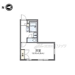 関西本線 奈良駅 バス14分 西九条町下車 徒歩9分