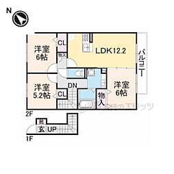 グランメゾン 3LDKの間取図画像