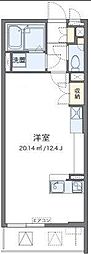 LEONEXT亜土 ワンルームの間取図画像