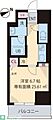 KCREST6階10.8万円