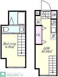 DUO　MAISON高円寺南 5階1LDKの間取り
