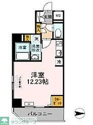 Ｔレジデンス 6階ワンルームの間取り