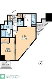ドゥーエ幡ヶ谷 1LDKの間取図画像