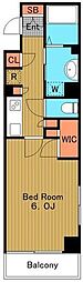 フェニックス新高円寺参番館 1Kの間取図画像