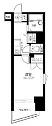 スカイコート中野2 1Kの間取図画像