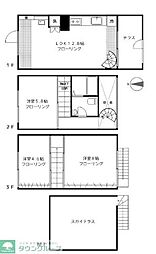 VillaLiana 3LDKの間取図画像