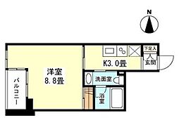 プロスペクト荻窪 1Kの間取図画像