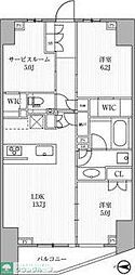 ディームス方南町 2SLDKの間取図画像