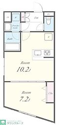 Residence Koenji Square 1LDKの間取図画像