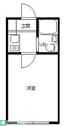 スカイピア阿佐ヶ谷 1Kの間取図画像